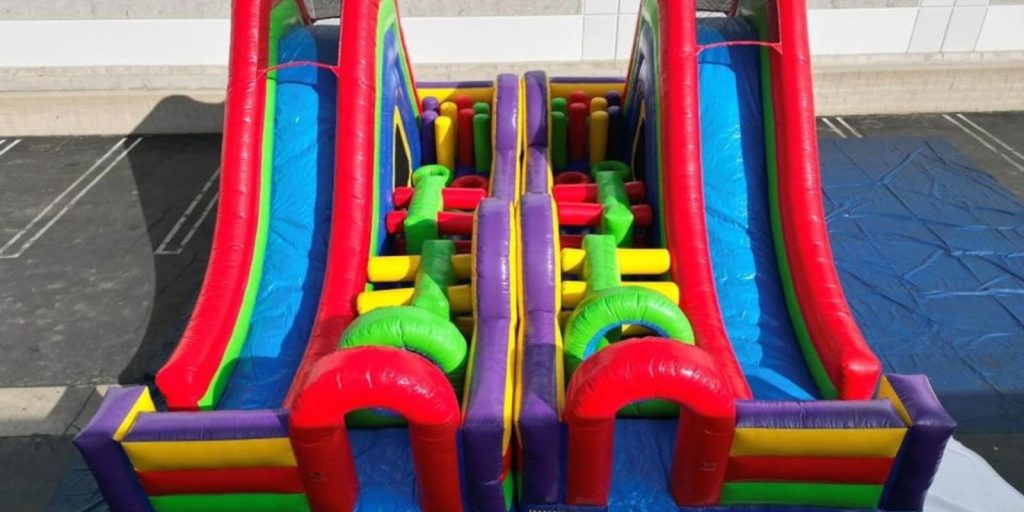 Renta de Inflable Double circuito Xtremo