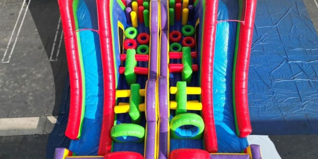 Renta de Inflable Double circuito Xtremo