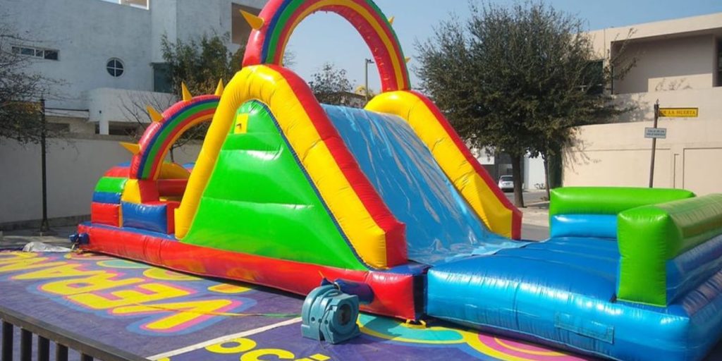 Renta de Inflable Obstáculos Cañones
