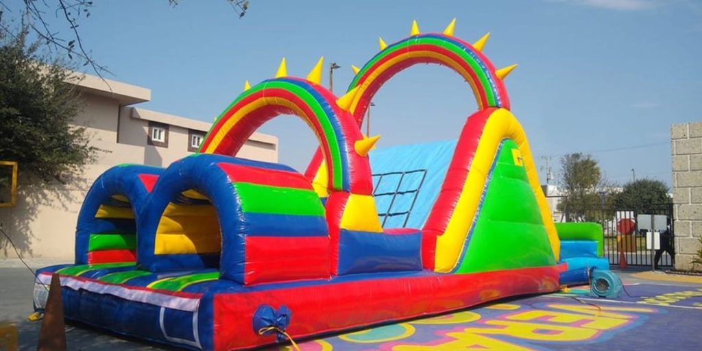 Renta de Inflable Obstáculos Cañones