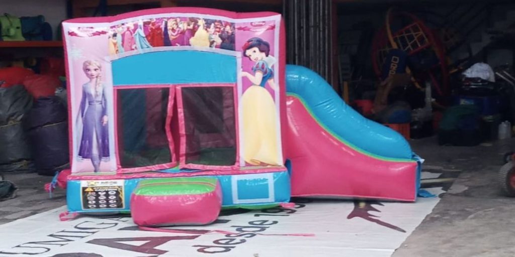 Renta de Mini inflables varios personajes