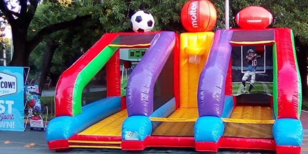 Renta de Inflable Zona Sport Soccer Arena