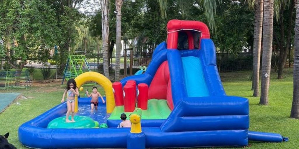 Renta de Inflable Aqua juniors