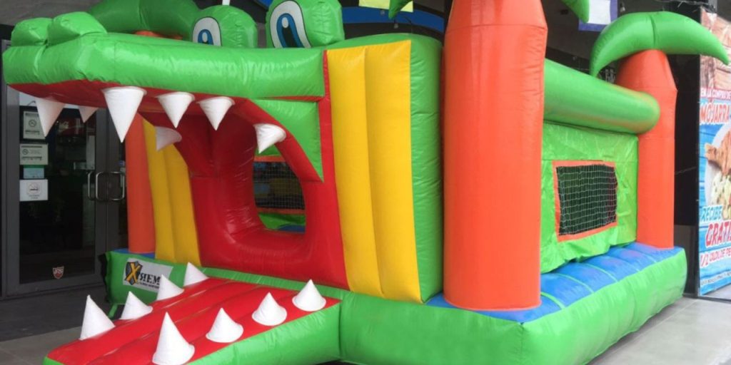 Renta de Inflable Cocodrilo