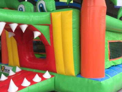 Renta de Inflable Cocodrilo