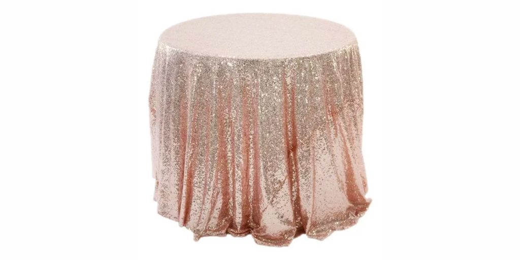 Renta de Mantel Lentejuela En Saltillo