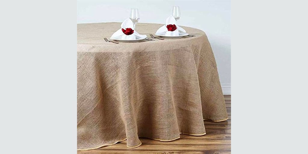Renta de Mantel tipo Yute Trigo En Saltillo