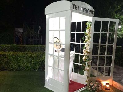 Cabina de Teléfono para Dejar Mensajes