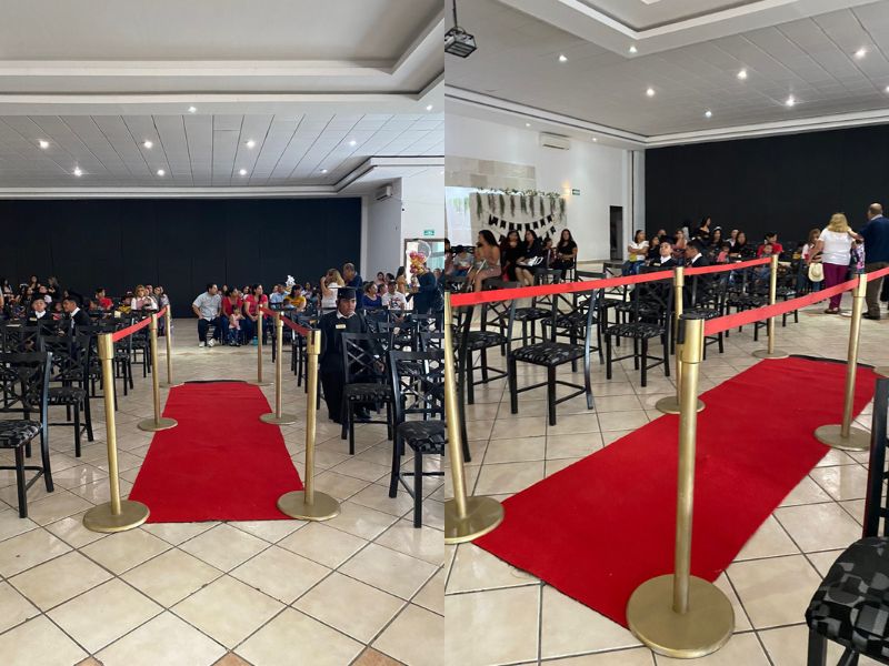 Renta de Servicio de Alfombra Roja