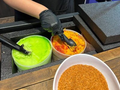 Paquete de Nieves y Tostadas para Eventos