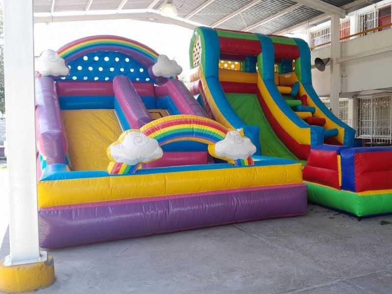 Inflable acuático Arcoíris