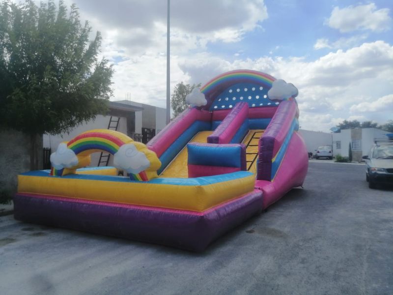 Inflable acuático Arcoíris